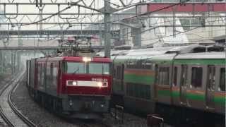 貨物列車　EH500-23牽引　3054ﾚ　東十条　2012/03/17