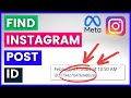 How To Find Instagram Post ID? [in 2024] (Using The Meta Business Suite)