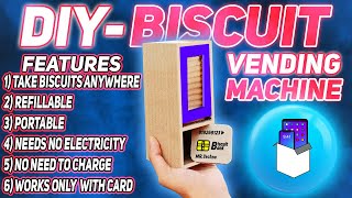 DIY - Biscuit Vending Machine | How To Make Biscuit Vending Machine | The Techno Channel
