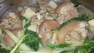 Lauya Pork Pata (Ilocano soup dish)