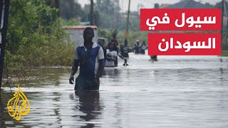 السيول تفاقم معاناة سكان محلية المناقل في ولاية الجزيرة بالسودان