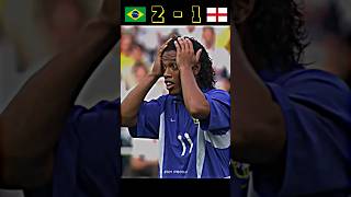 Brazil vs England #worldcup 2002 quarterfinal