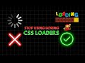 13 Next-Level CSS Loaders You Must See! | Smooth Animations for Modern Web Design 🚀