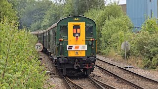 Preserved Hastings DEMU Unit 1001 running as 1Z81 Warminster to Tonbridge With whistle and thrash