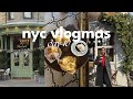 christmas in west village 🎄 cafe hopping, cocktails and festive shopfronts | nyc vlogmas 10