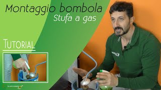 Come montare la bombola sulla stufa a gas.