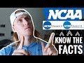 What Is The Difference Between NCAA D1, D2, D3? | VLOG 50