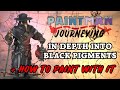 In depth with Black paints and pigments, and how to paint Black.