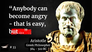 Aristotle Top 20 Life Changing Quotes | Ancient Greek Philosophy | Wise Quotes of Aristotle |
