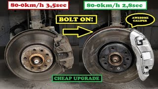 SAAB 9-3 314mm Aero Brake Upgrade