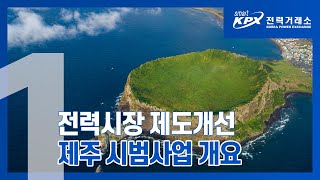 전력시장 제도개선 설명회 ① 제주 시범사업 개요