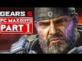 GEARS 5 Gameplay Walkthrough Part 1 [1080p HD 60FPS PC] No Commentary - GEARS OF WAR 5