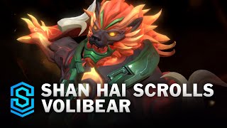 Shan Hai Scrolls Volibear Wild Rift Skin Spotlight