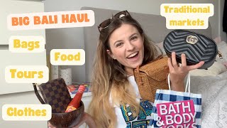 BIG BALI HAUL 2022 - bags, clothes, food, tours, transport, Ubud traditional Market and MORE!