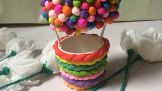 Does CLAY Really Make a Good PARACHUTE? | Clay Easy Art | Clay Balloon