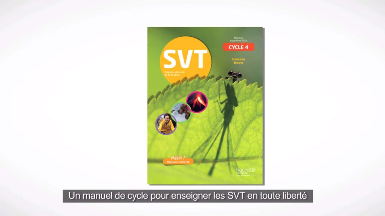 SVT Cycle 4 / 5e, 4e, 3e - édition 2017 - YouTube