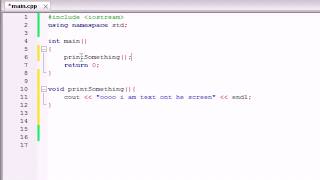 Buckys C++ Programming Tutorials - 9 - Functions