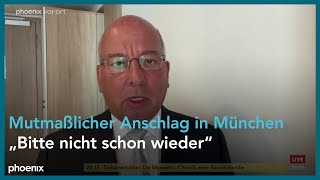 phoenix tagesgespräch mit Rainer Wendt zum mutmaßlichen Anschlag in München am 14.02.25