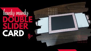 DOUBLE SLIDER CARD|| SCRAPBOOK PAGE