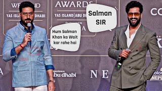 When Vicky Kaushal call Salman Khan as Salman Sir While Abhishek said We are waiting for Salman