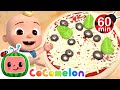 Colorful Pizza Toppings | Colorful CoComelon Nursery Rhymes | Sing Along Songs for Kids