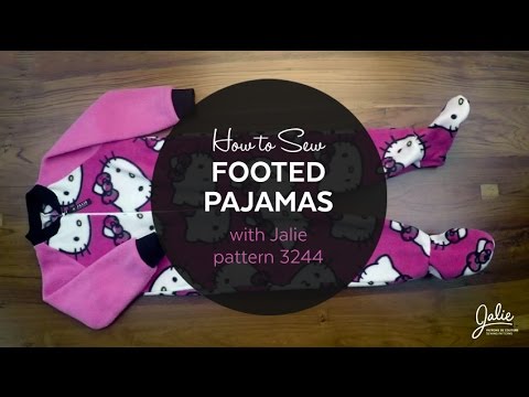 DIY Onesie // How to Make Footed Pajamas DIY Onesie // How to Make Footed Pajamas