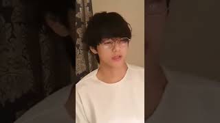 V Taehyung I Was Sweaty In Front Of My Entire Magnificence