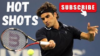 Amazing tennis play by Roger Federer and Nadal #tennis #games #sports