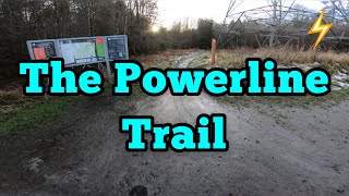 The Powerline Trail - Chopwell Woodland Park Red Graded Trail