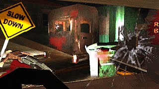 Horror Game Where You Toss ignore blood Normal Trash not people - Cleaning Redville