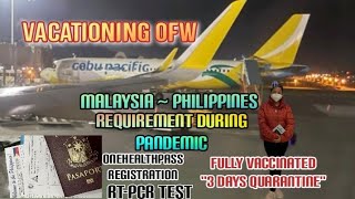 Vacationing OFW #OFW MALAYSIA #FullyVaccinatedOFW