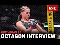 Stephanie Luciano Octagon Interview | UFC Vegas 95