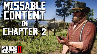 All Missable Content in Chapter 2 (Red Dead Redemption 2)