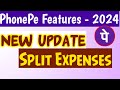 What is Split Expense? | How to Use Split Expense on Phonepe in Tamil