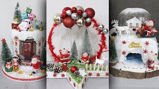 6 Diy Christmas Decoration Ideas 2023 2024: Christmas Centerpiece🎄🎄
