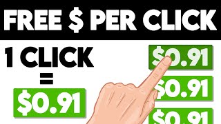 Get Paid To Click On Links ($0.91 Per Click) | FREE Make Money Online