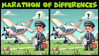 Super Challenge of 10 Tasks 🧩Find 3 Differences 🔍 Attention Test 🤓 Round 452