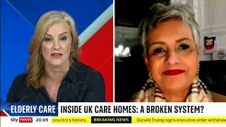 Sky news : Investigations in our care homes in the UK : A broken system ?