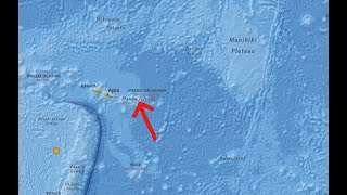 Ta'u volcano American Samoa Activity. 4.5 Earthquake Texas. Thursday 8/11/2022