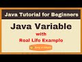 #3 Variable in Java| Java Tutorial | What is Variable in Java | Java Variable