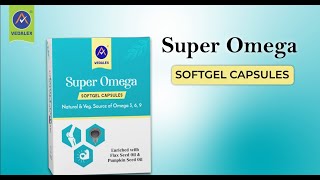 Vedalex 6th Anniversary New Products | Vedalex Super Omega Softgel Cap. (1000mg)