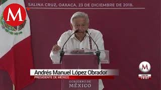 AMLO anuncia zona libre en el Istmo de Tehuantepec