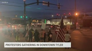 Peaceful protests continue in Tyler for 5th day