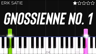 Erik Satie - Gnossienne No. 1 | EASY Piano Tutorial