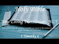 English Audio Bible - 1 Timothy 6 - New Living Translation NLT