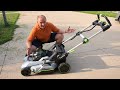 EGO LM2150SP Electric Lawn Mower Unboxing & Setup