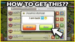 How to find your Old Clan in Clash of clans (Easy and Fast)