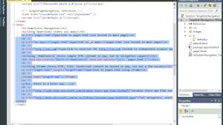 Windows 8 Using HTML5 and JS: WinJS Tutorial Video: Implementing Navigation