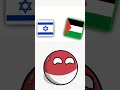 countries support Israel or Palestine #countryballs #shorts