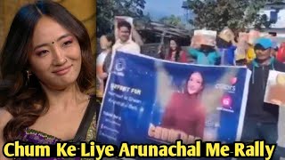 bigg boss 18 : Chum Ke Support Me Arunachal Pradesh Ke Pasighat Me Nikli Rally